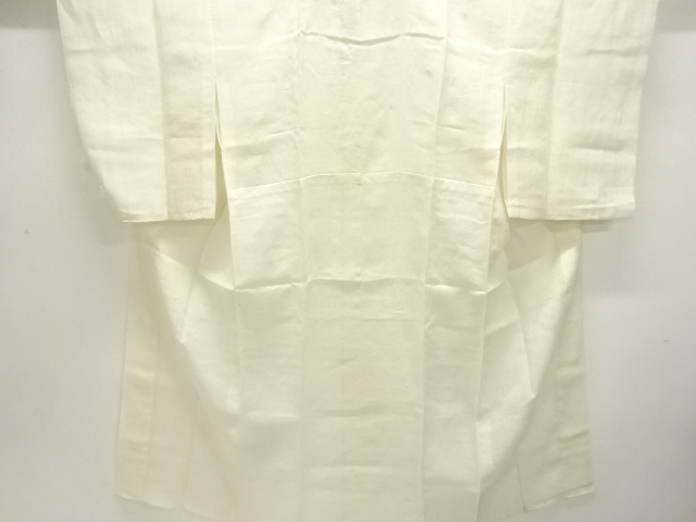 JAPANESE KIMONO / ANTIQUE HONMA OPENWORK JUBAN / GRASS / FLOWER PATTER
